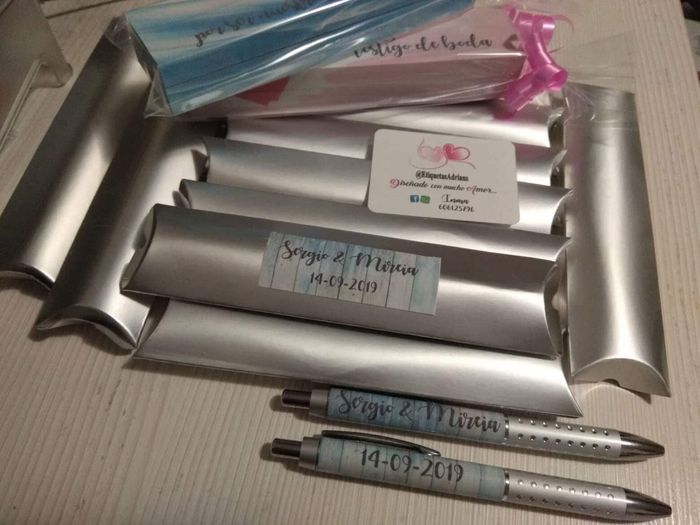 Bolis testigos y cajitas personalizadas - 3