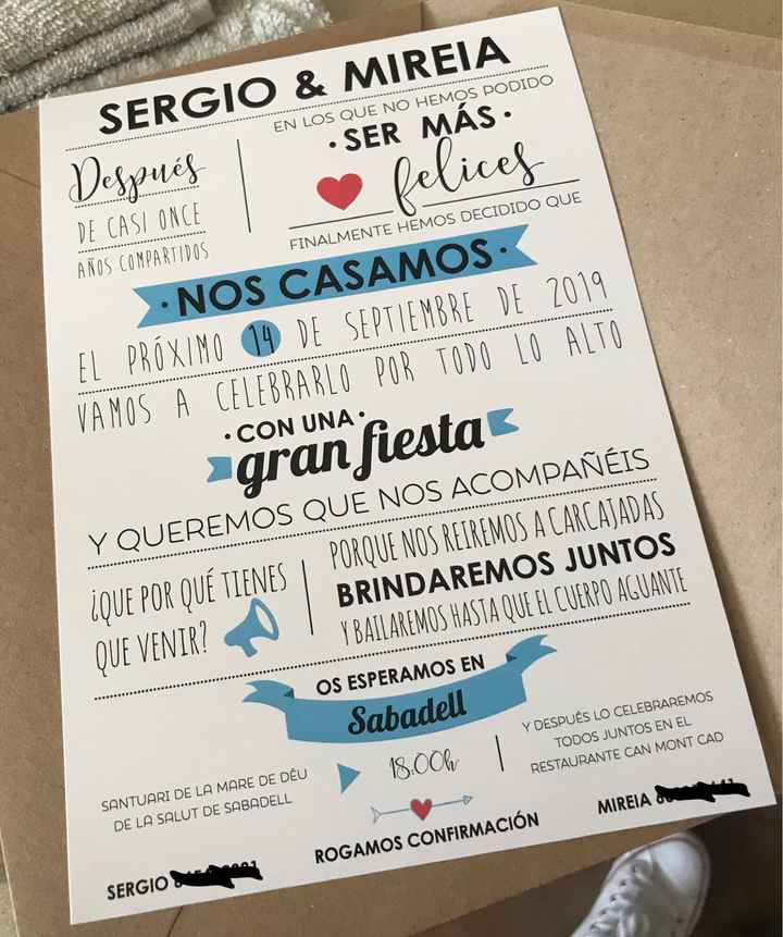Invitaciones boda - 1