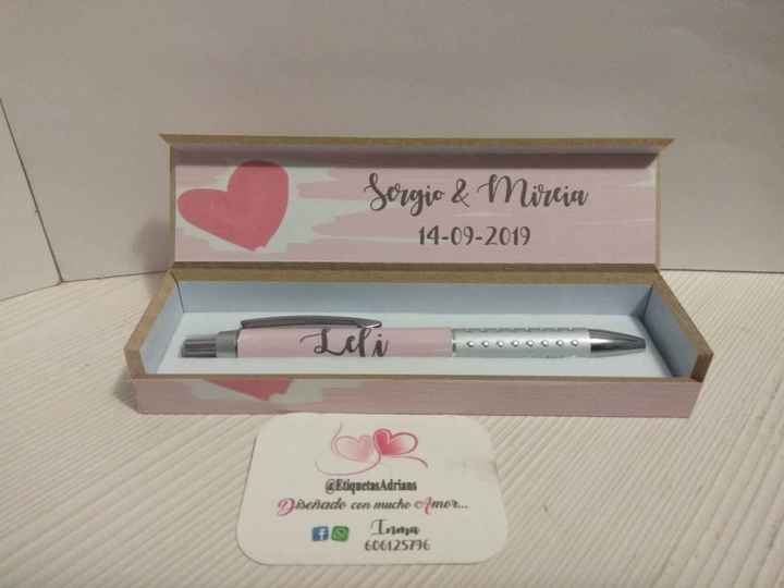 Bolis testigos y cajitas personalizadas - 1