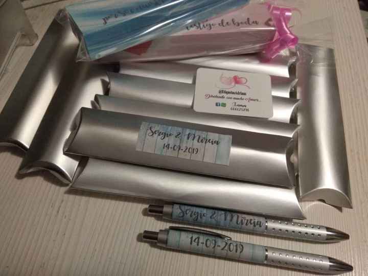 Bolis testigos y cajitas personalizadas - 3