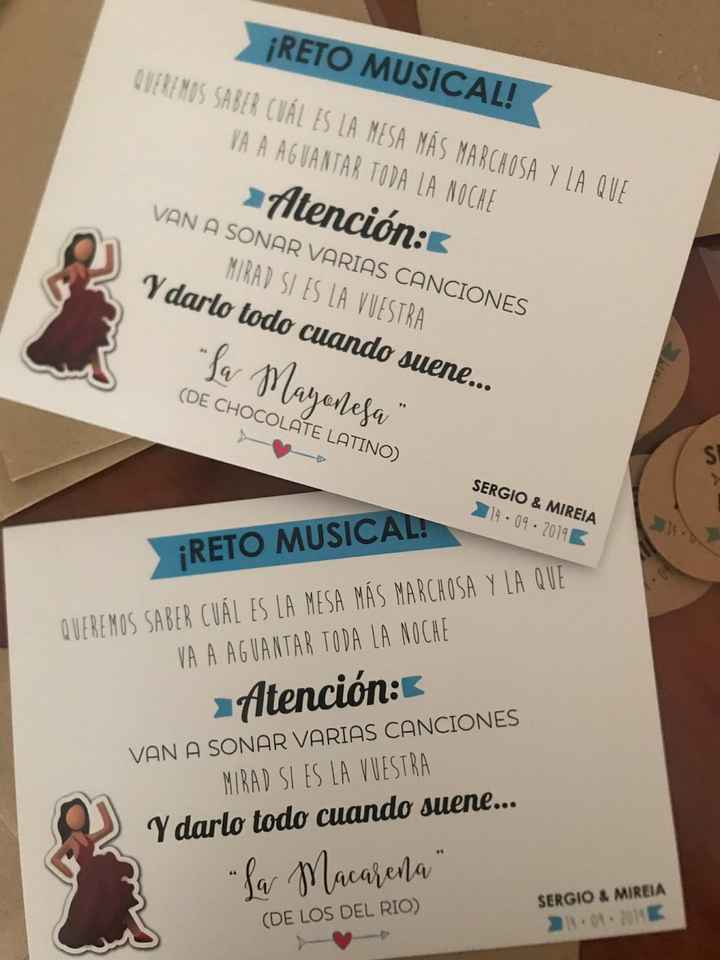 juego de Música para cada mesa - 1