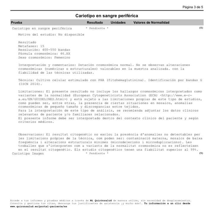 Pruebas Abortos de Repetición - 2