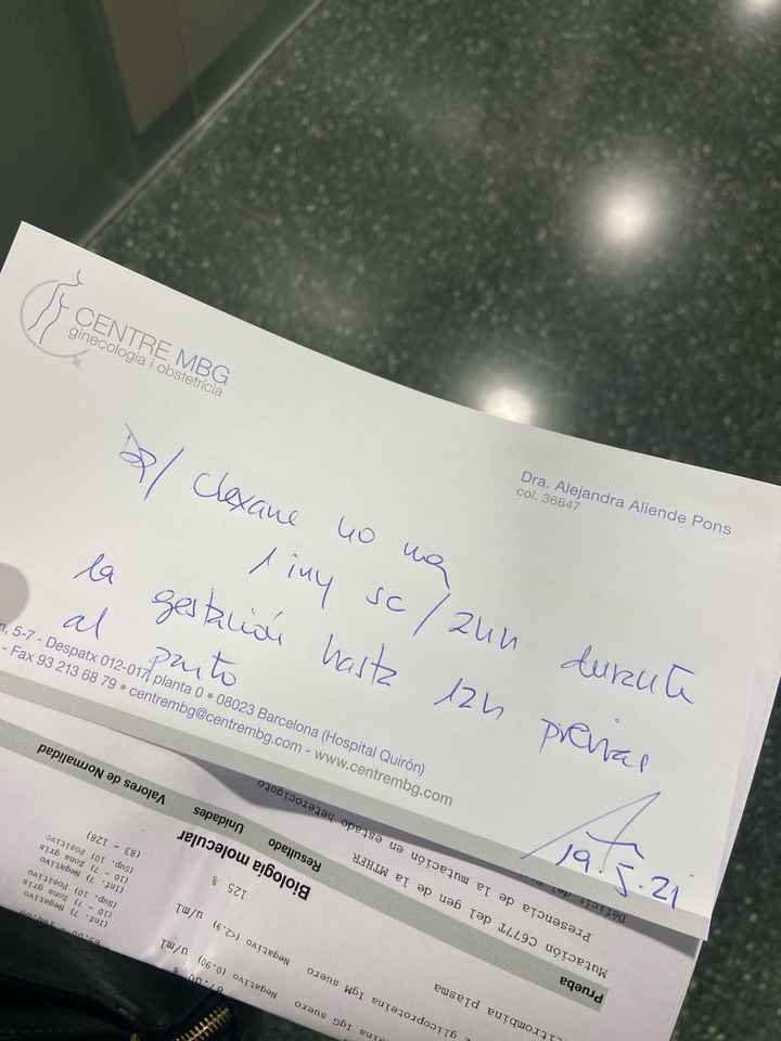 Pruebas Abortos de Repetición - 1