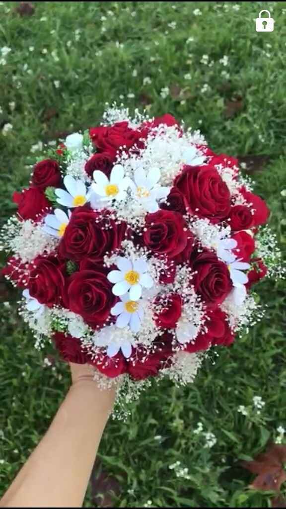 Ramos de flor de papel - 1
