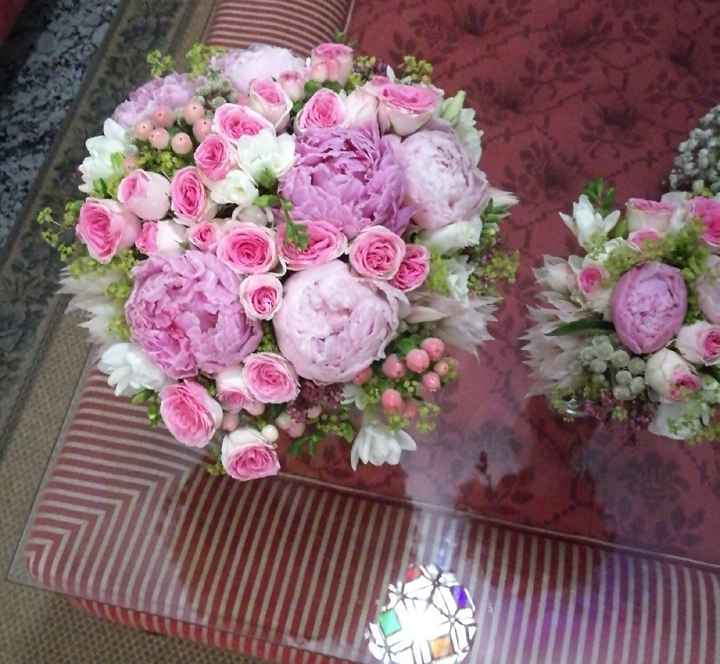  Ramo de novia Rosa - 1