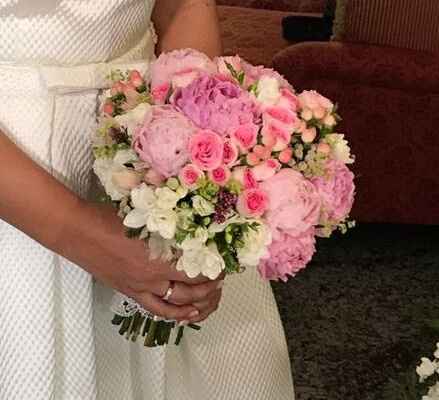  Ramo de novia Rosa - 1