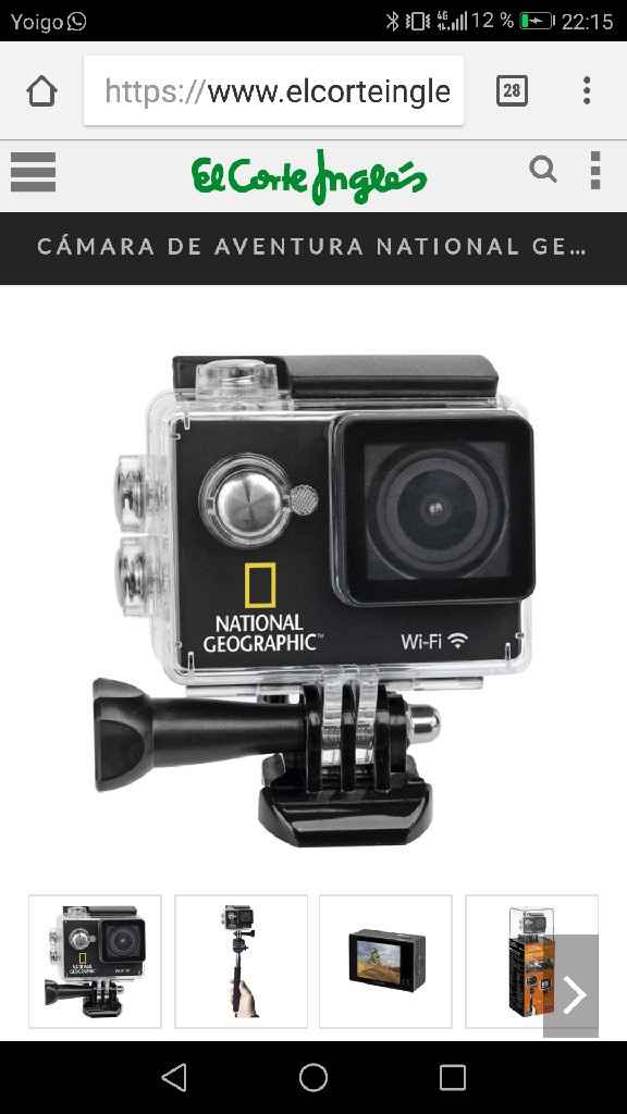  Cámara go pro - 1