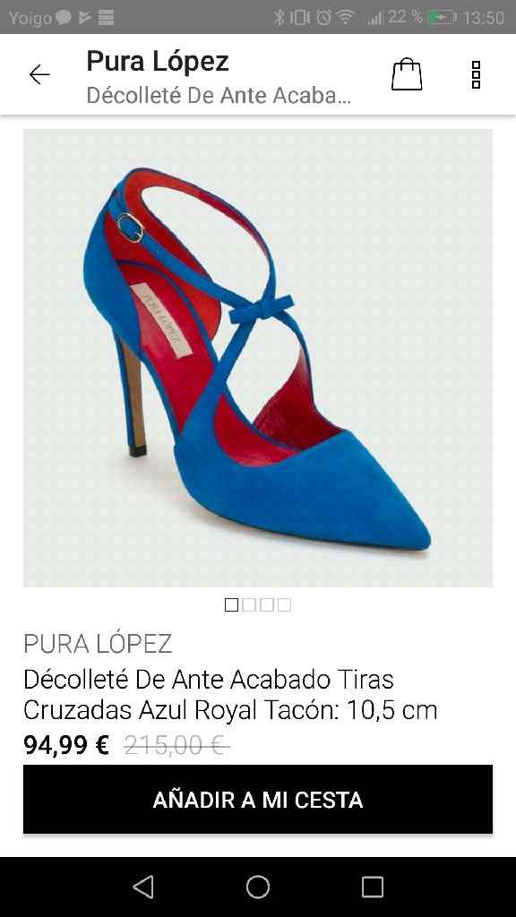  Zapatos azules? No encuentro nada a mi gusto - 1