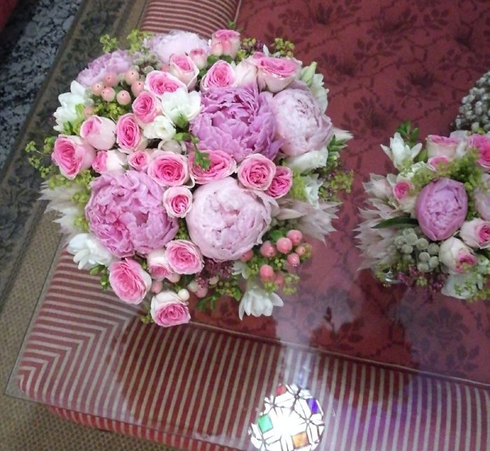  Ramo de novia Rosa - 1