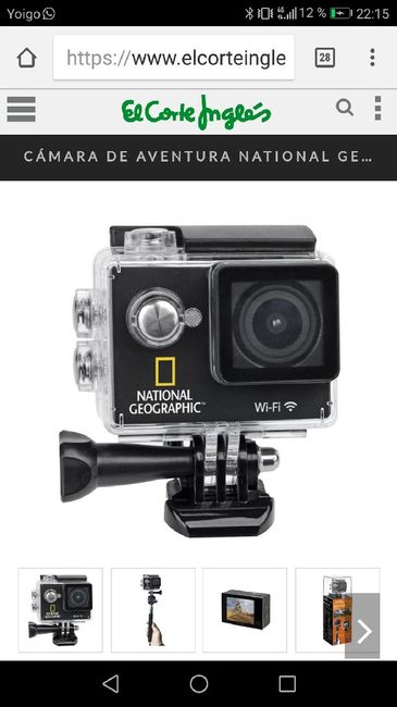 Cámara go pro - 1