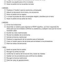 checklist en Español - 2