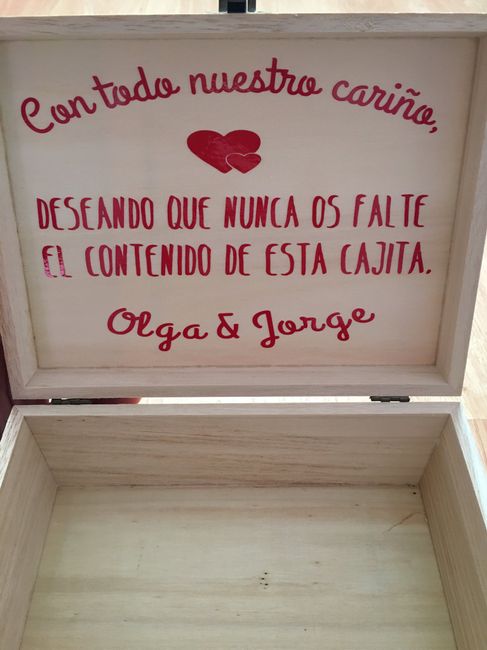 Tutorial diy - Caja de los deseos para entregar regalo de dinero de una forma original en una boda 20