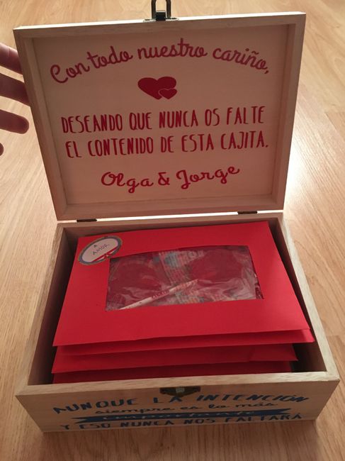 Tutorial diy - Caja de los deseos para entregar regalo de dinero de una forma original en una boda 31