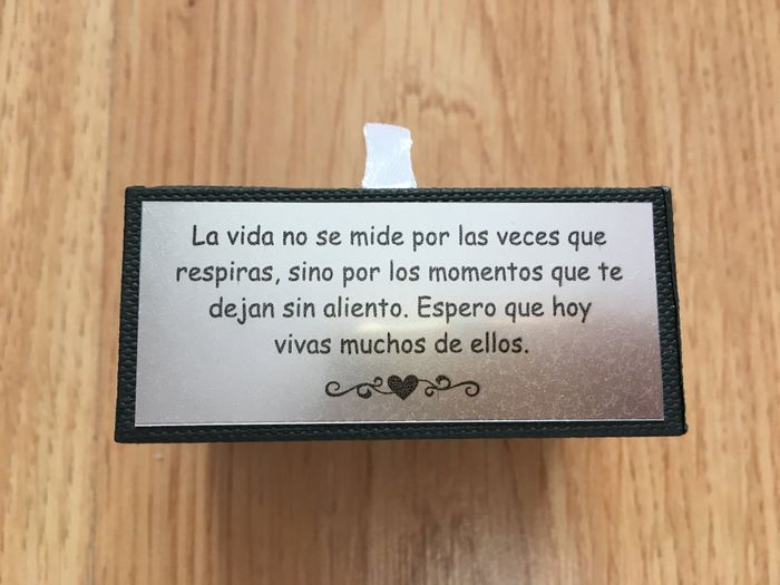 Mis regalos para el novio - 13