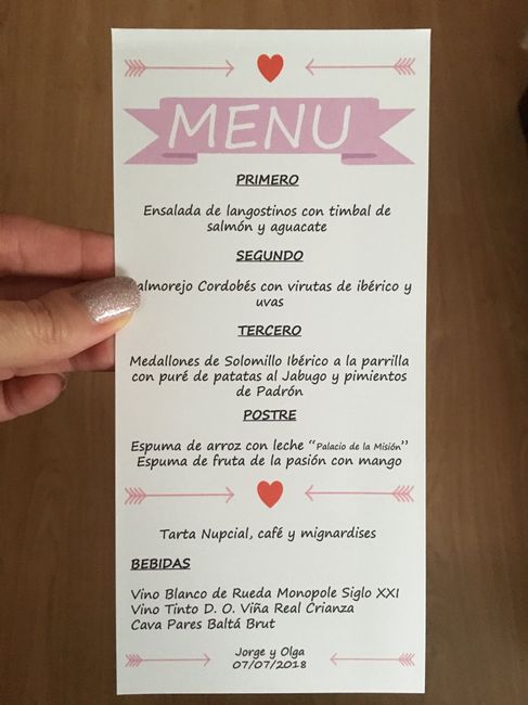 Minutas personalizadas... que no falte de nada!!!!!!!!!!! - 7