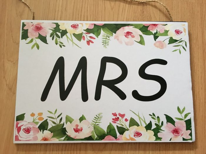 Carteles mr & mrs diy - 5