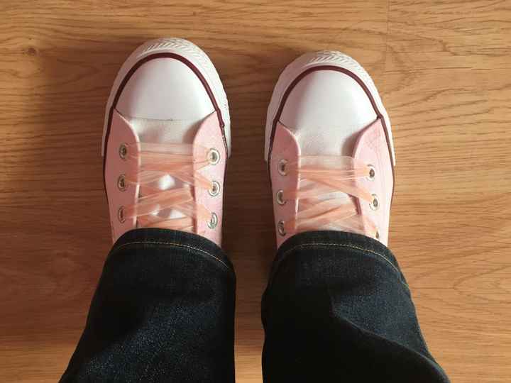 Mis Converse de boda personalizadas... y vamos a por el tercer par de zapatos para ese día!!!!!!! - 