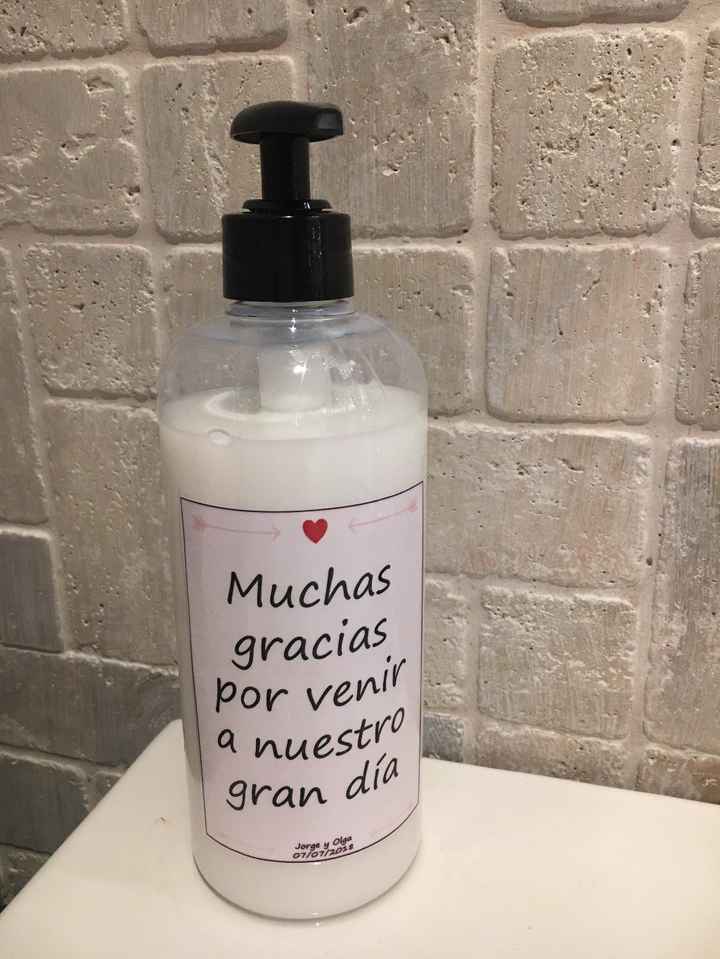 Jabón baño personalizado