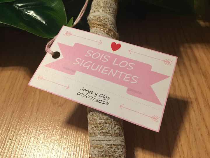 Regalos "sois los siguientes" - ramos - 4