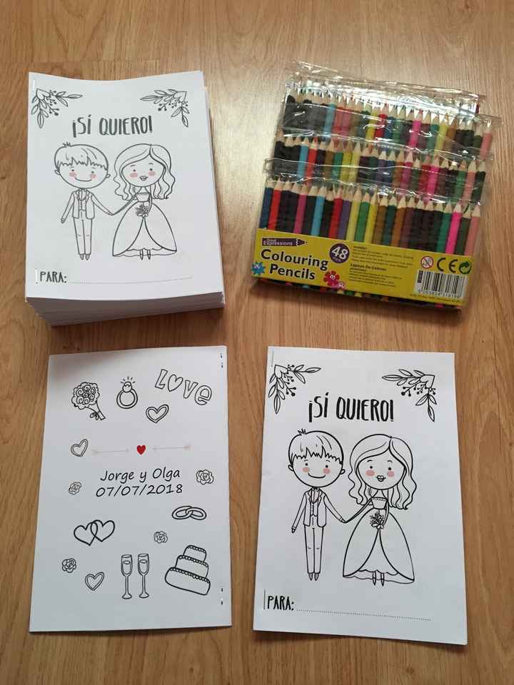 Detalles para los niños - Cuaderno de juegos - Manualidades - Foro Bodas.net