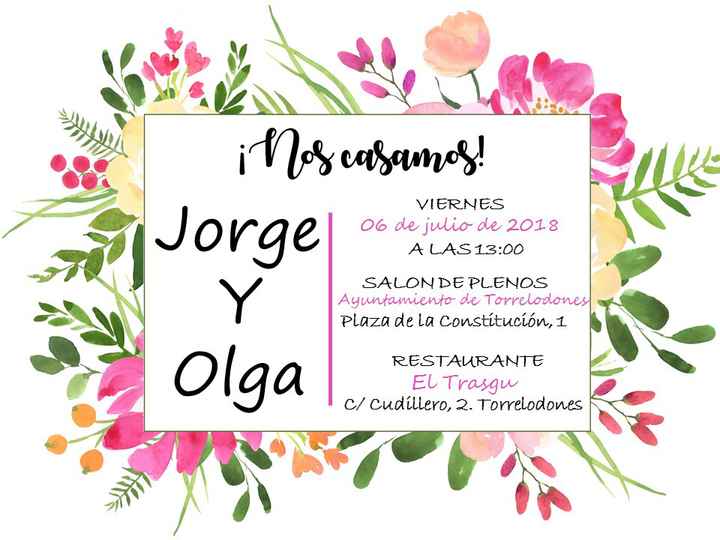 Invitación digital Ceremonia Civil - 1