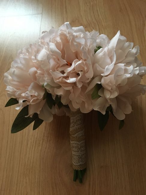 Mi ramo de novia artificial - ceremonia civil - 4