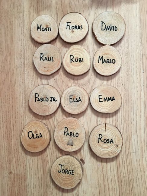  Mi decoración rustica para el almuerzo Boda Civil - 2
