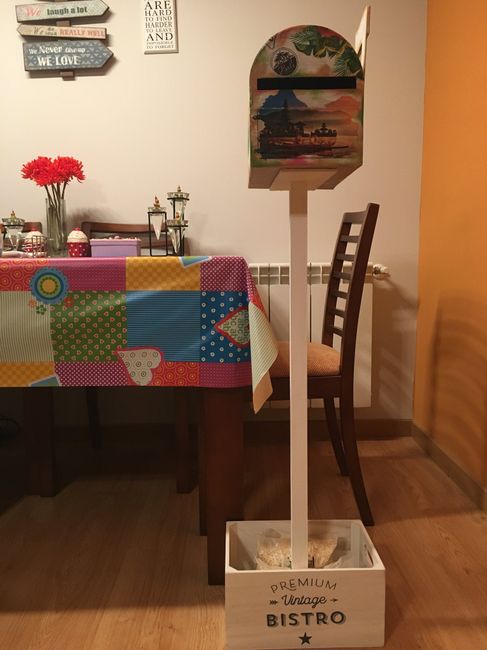Buzón para los sobres de los regalos 21