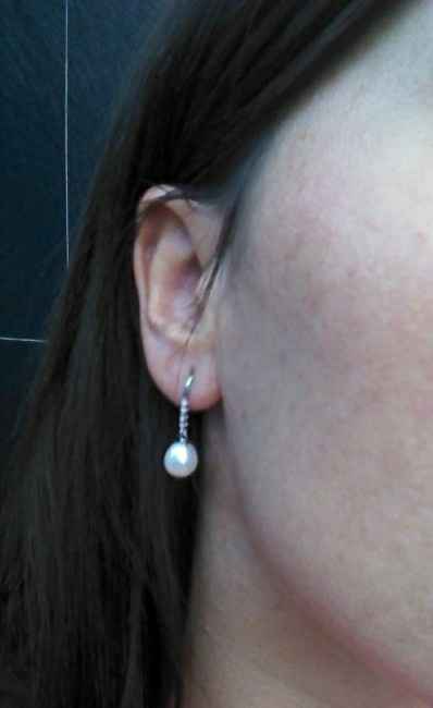 pendientes perla