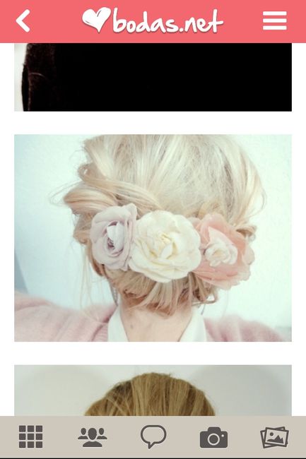 Corona flores para el pelo. - 4