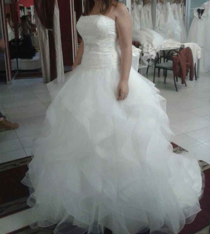 Chicas ya tengo mi vestido de novia  - 1