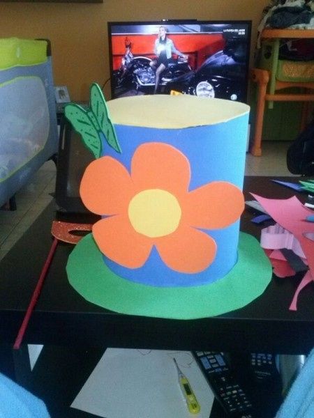 gorro flor