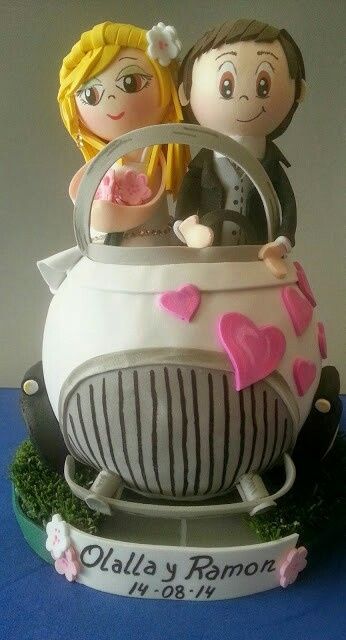 Pedido conjunto muñecos tarta - 1