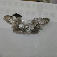 Tocado novia plata - 1