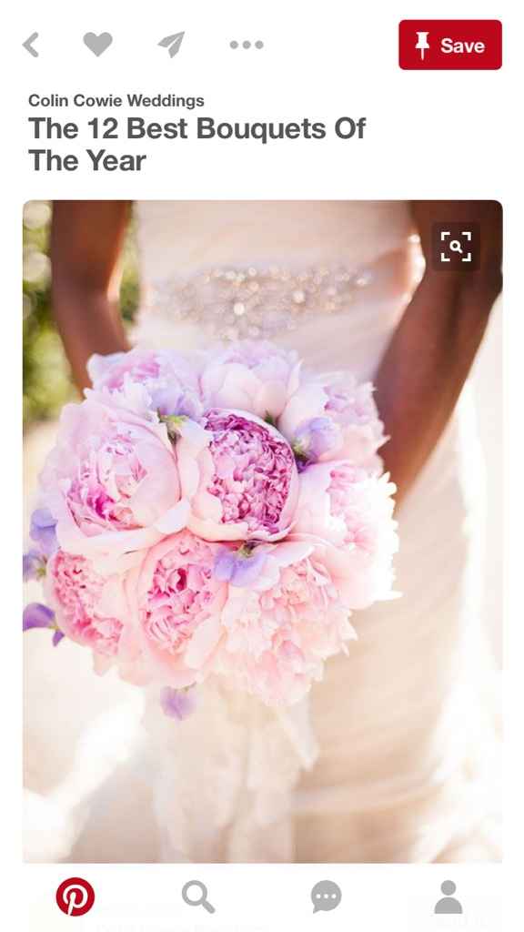 De que color vais a llevar vuestro ramo de novia? - 1