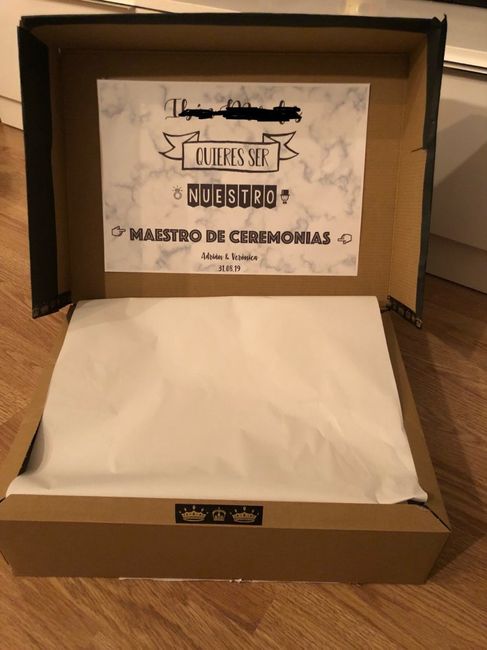 Ayuda caja maestro ceremonia 2