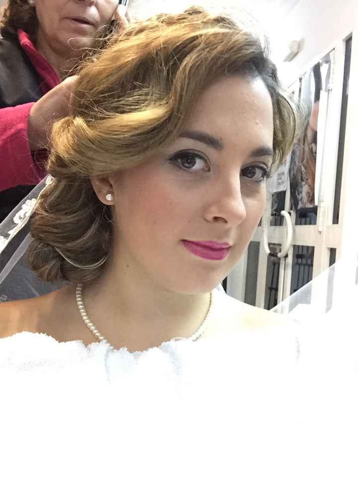Prueba de peinado y maquillaje - 1