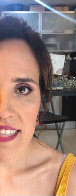 Prueba de peinado y maquillaje! - 2