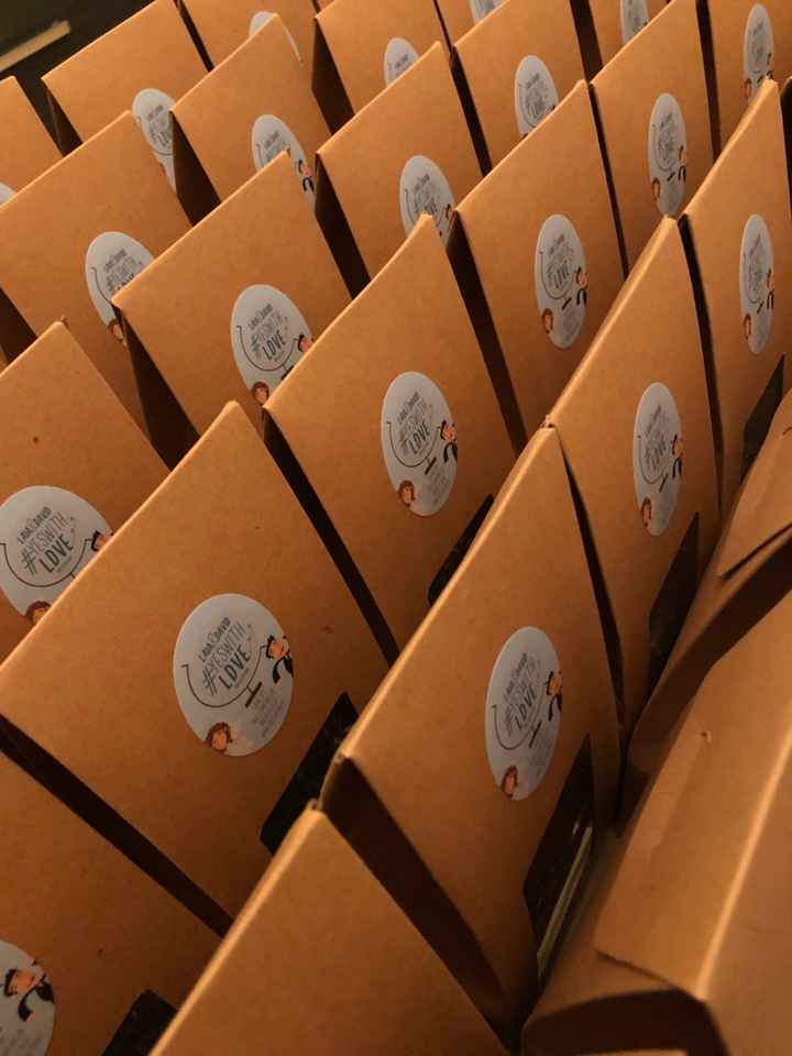 Detalles para los invitados acabados!! - 1