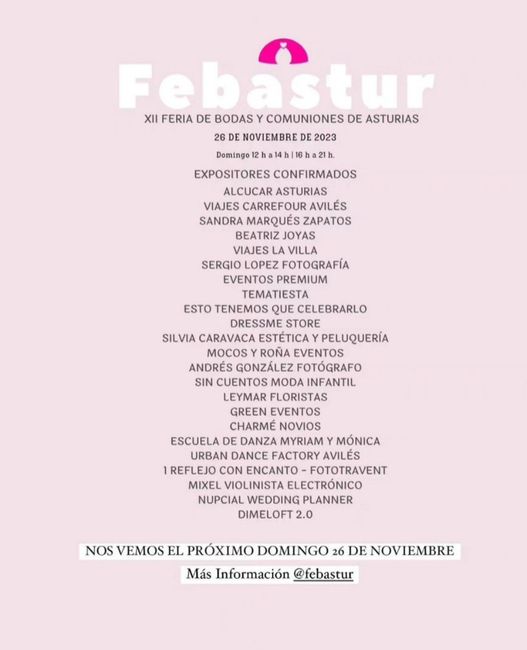 Feria de novios Asturias 2023 - 1