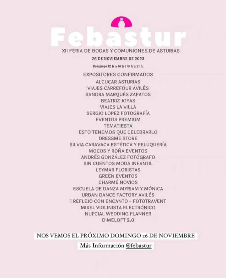 Feria de novios Asturias 2023 - 1