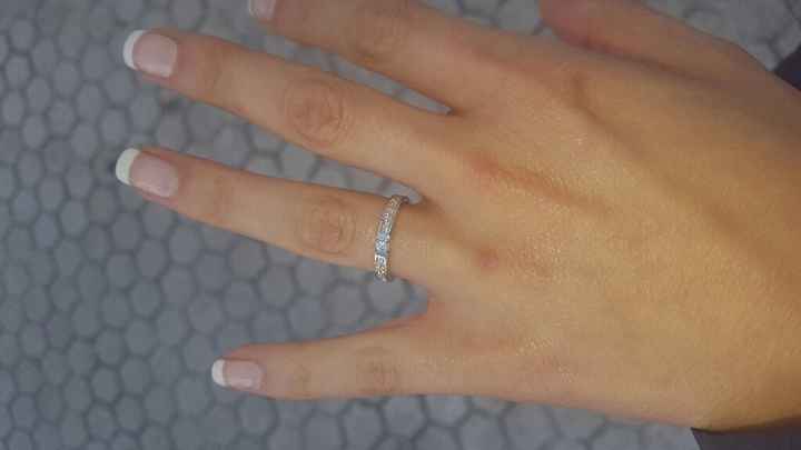 Mi anillo de pedida por fin!! - 1