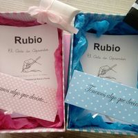 Regalo testigos terminado! - 2