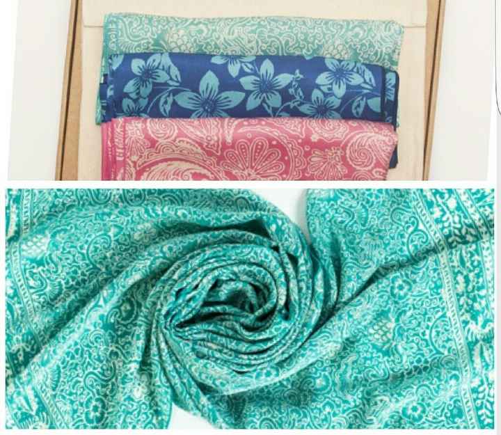 Hacerramo con un foulard o pañuelo (presentación detalles chicas) - 1