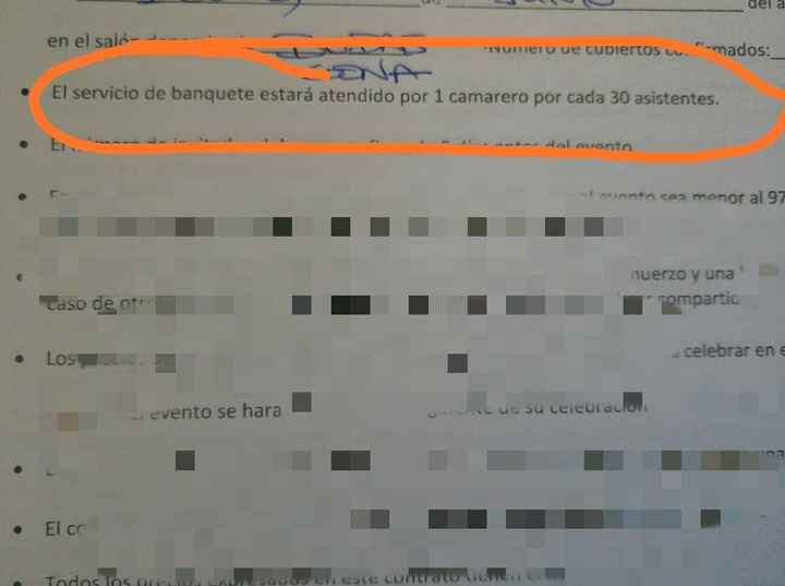 Cuántos camareros? - 1