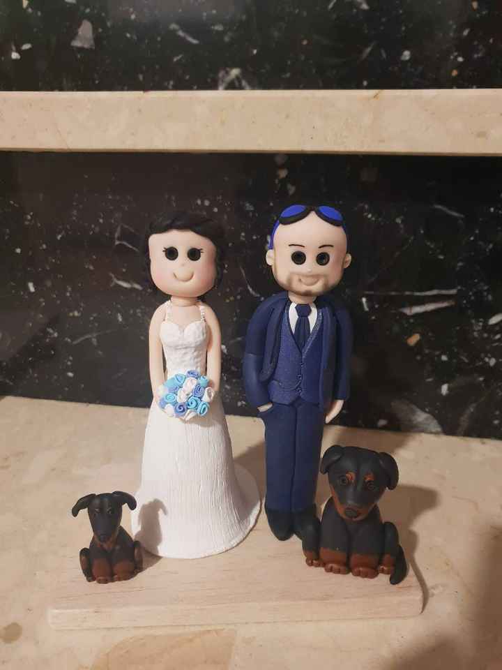 Muñecos para tarta de boda - 1