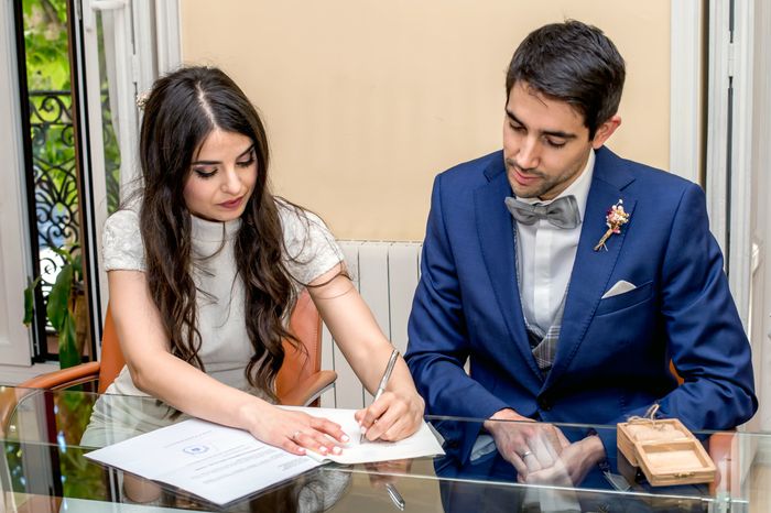 Primer mes de casados/ casarse en una notaría - 1