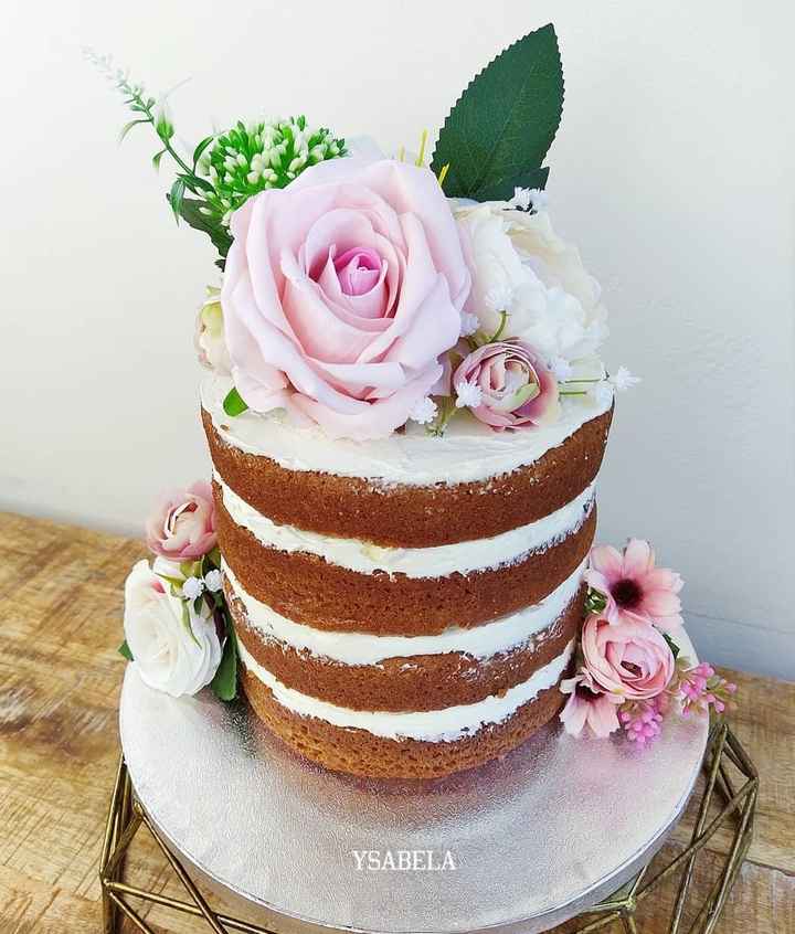 ¿Qué tipo de tarta es la vuestra? ¿Qué os parece un estilo con flores? 3