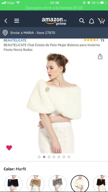 Chal de pelo, alguna lo compro? - 1