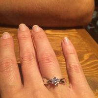 Aniversario con rosas y anillo de pedida! - 2
